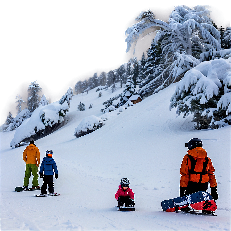 Snowboard Resort Png Sdv PNG Image