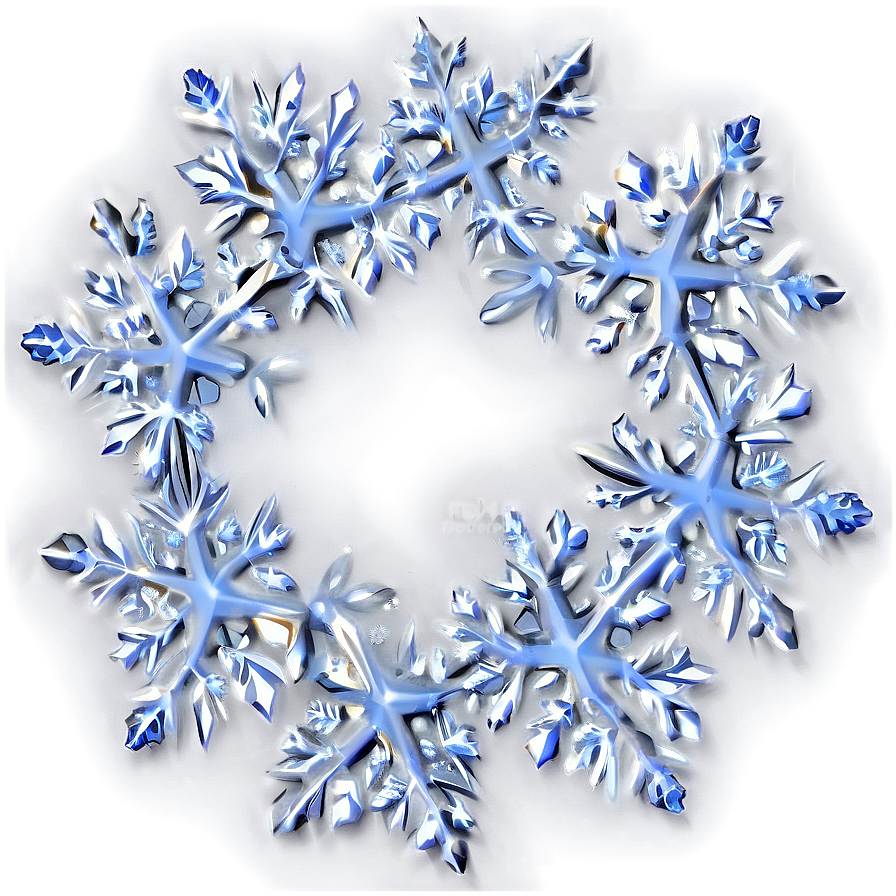 Snowflake Flower Frame Png 39 PNG Image