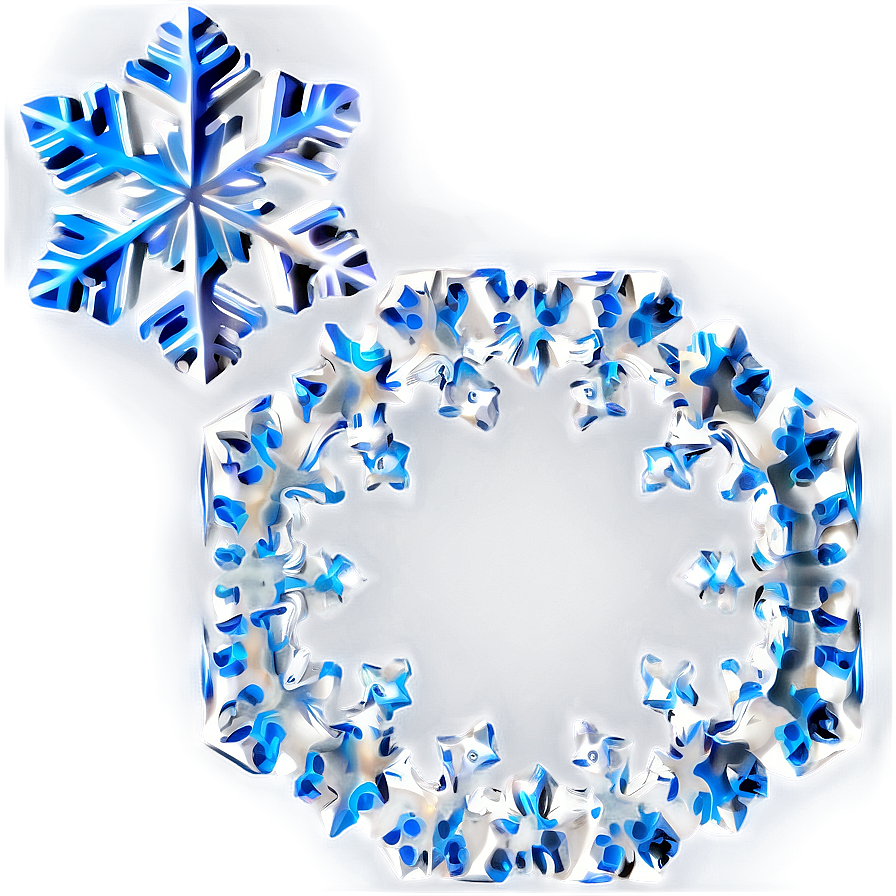 Snowflake Frame Png 51 PNG Image