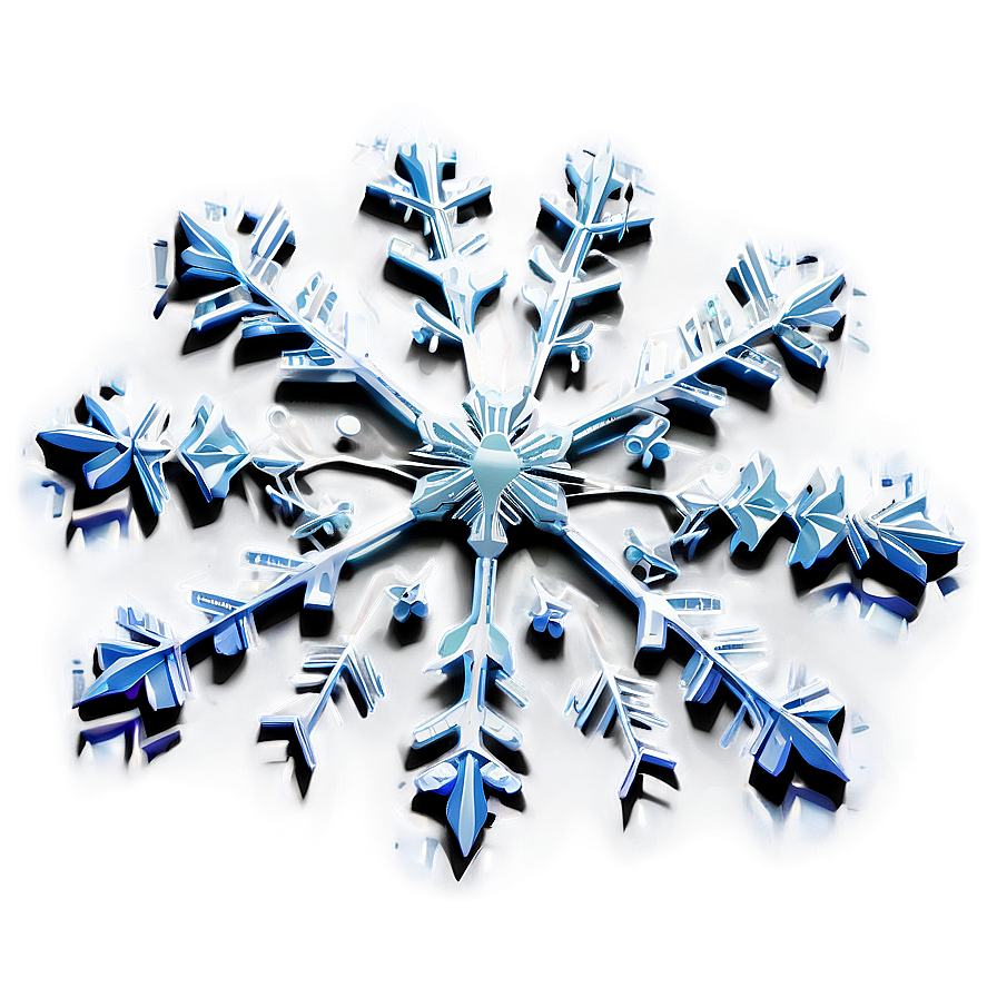 Snowflake In Snowstorm Png 04292024 PNG Image