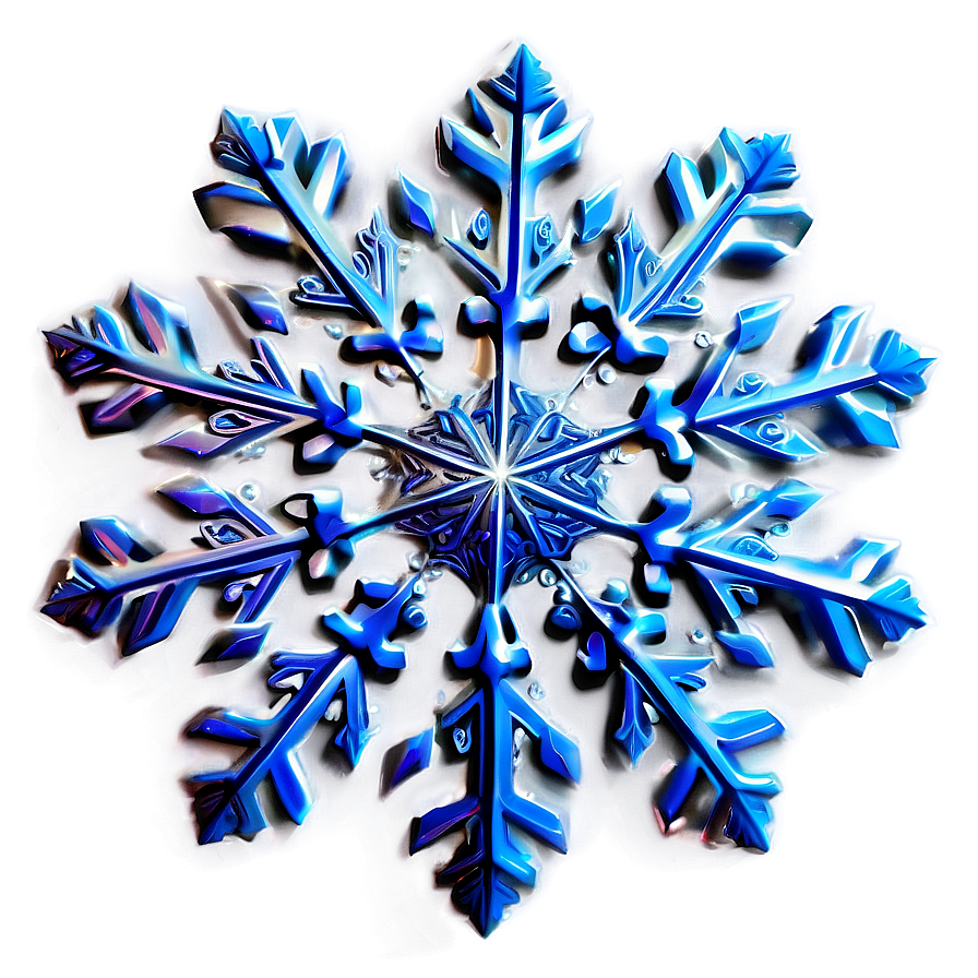 Snowflake In Snowstorm Png Map14 PNG Image