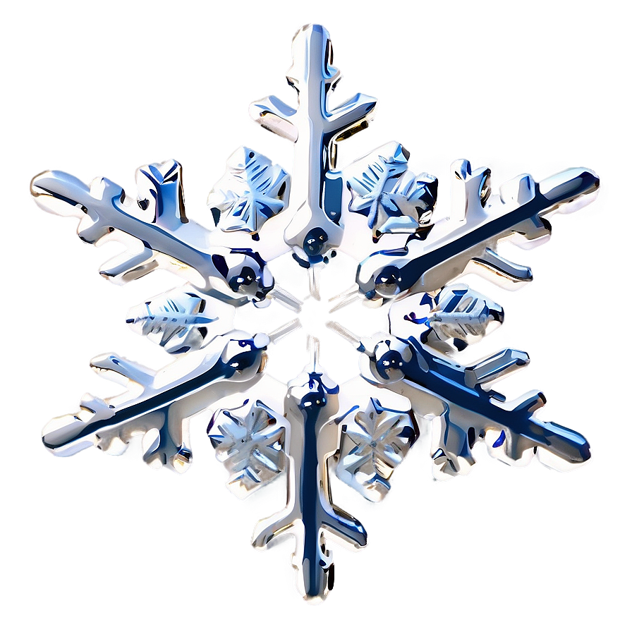 Snowflake Nature's Artwork Png Fac PNG Image