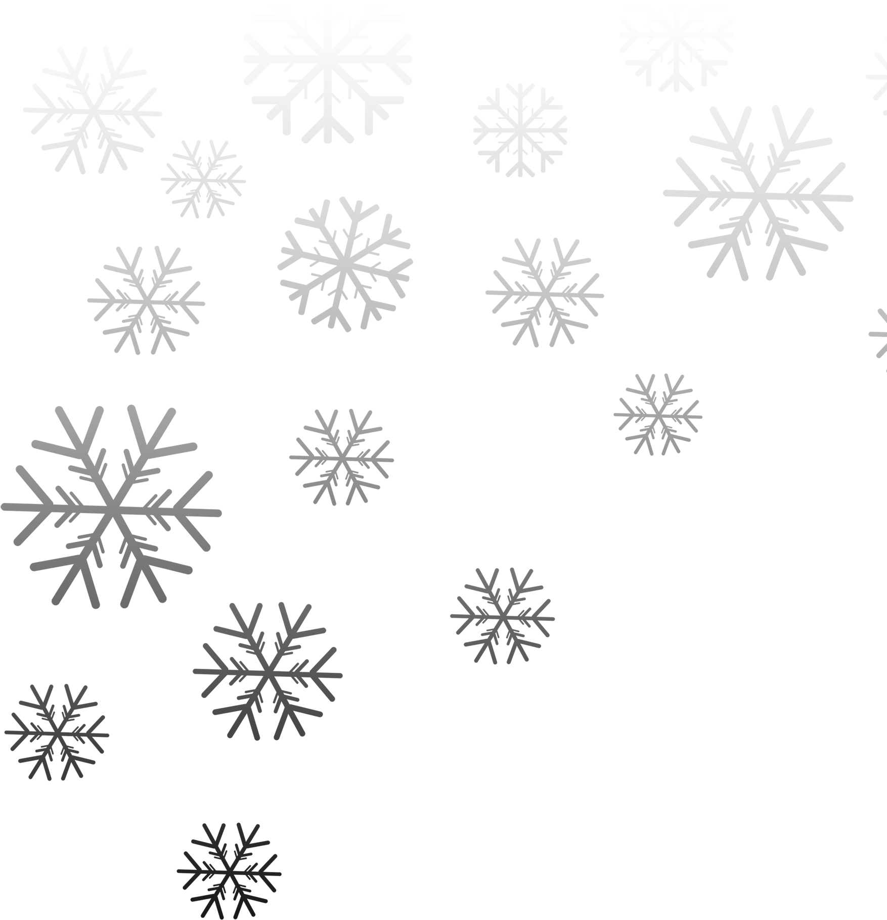 Snowflake Patternon Teal Background PNG Image