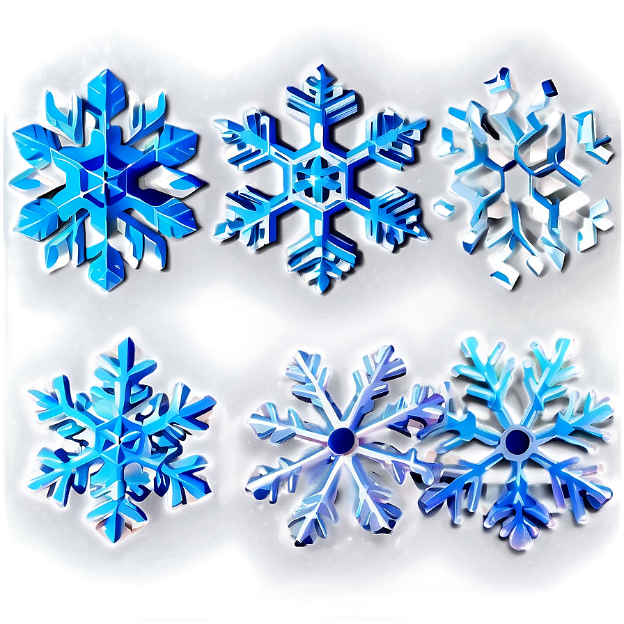 Snowflake Patterns Macro Png Sej62 PNG Image