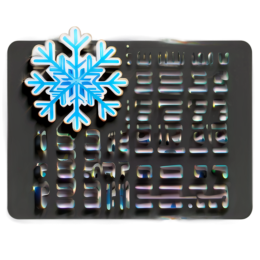 Snowflake Sticker Png Ifm77 PNG Image