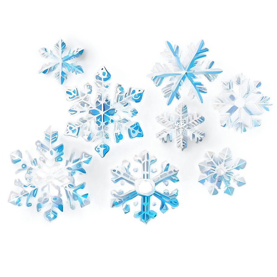 Snowflakes Falling Gently Png 13 PNG Image