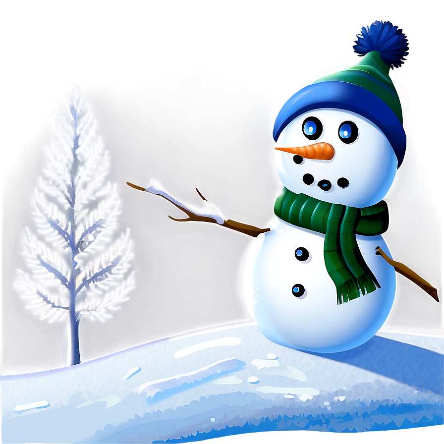 Snowman B PNG Image