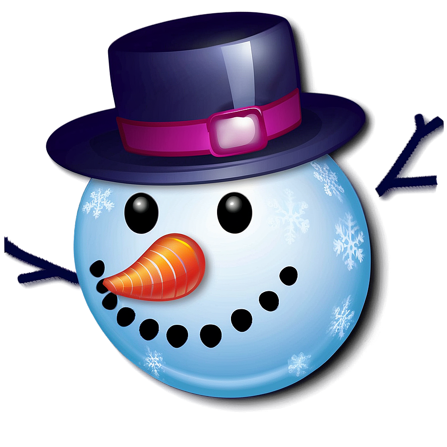 Snowman Christmas Decor Png 06122024 PNG Image