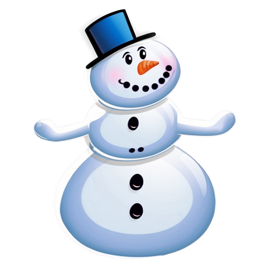 Snowman Christmas Decor Png Gxo3 PNG Image