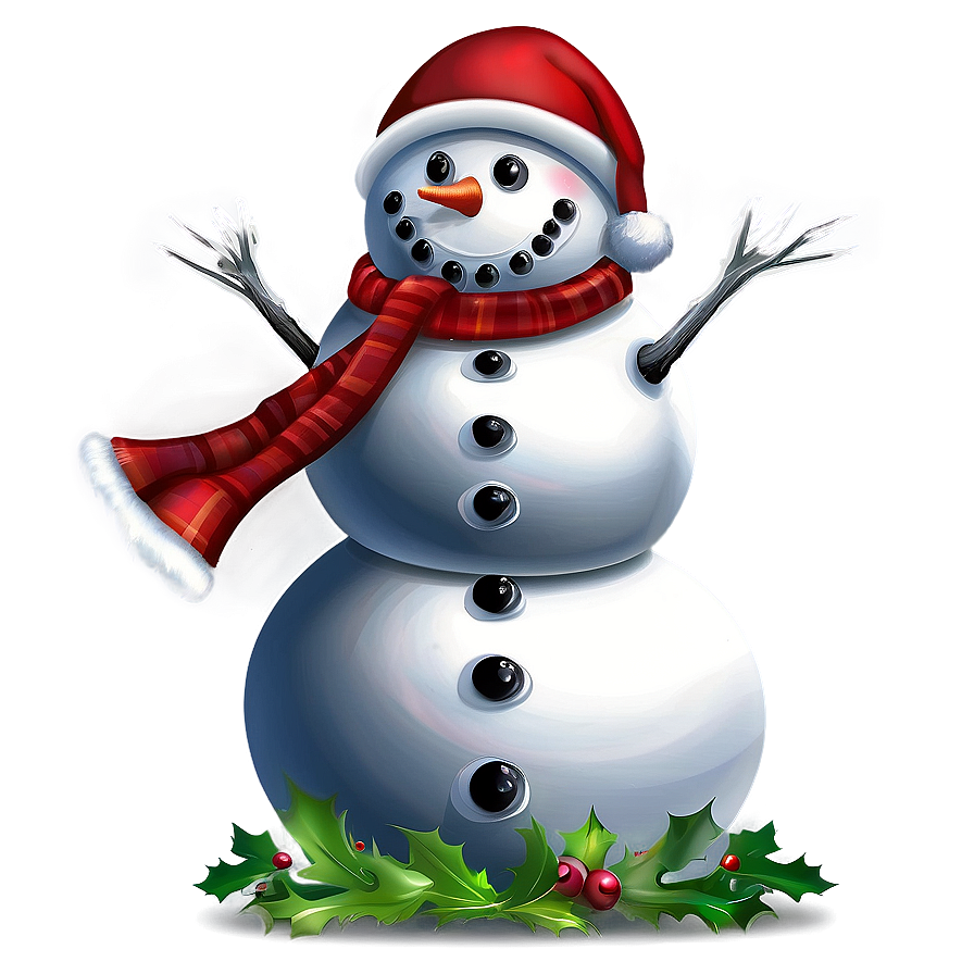 Snowman Christmas Decor Png Wwx54 PNG Image