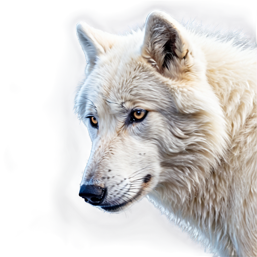 Snowy Arctic Wolf Png Ufu60 PNG Image