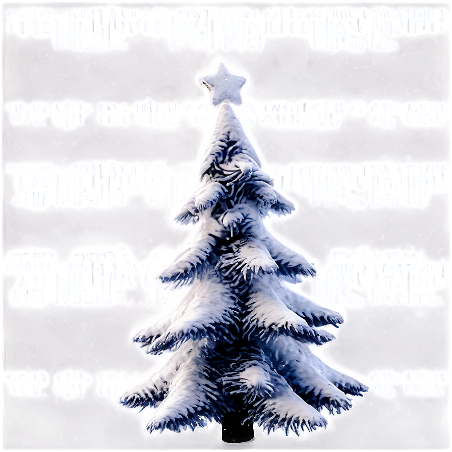 Snowy Christmas Tree Transparent Png Dah63 PNG Image