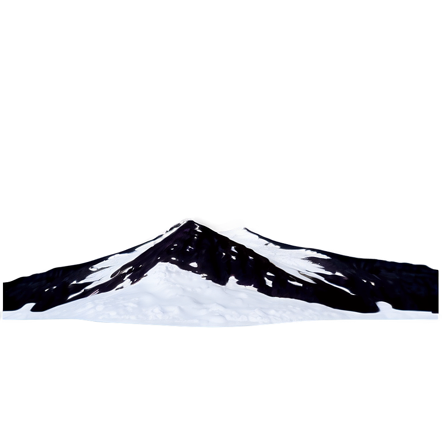 Snowy Mountain D PNG Image