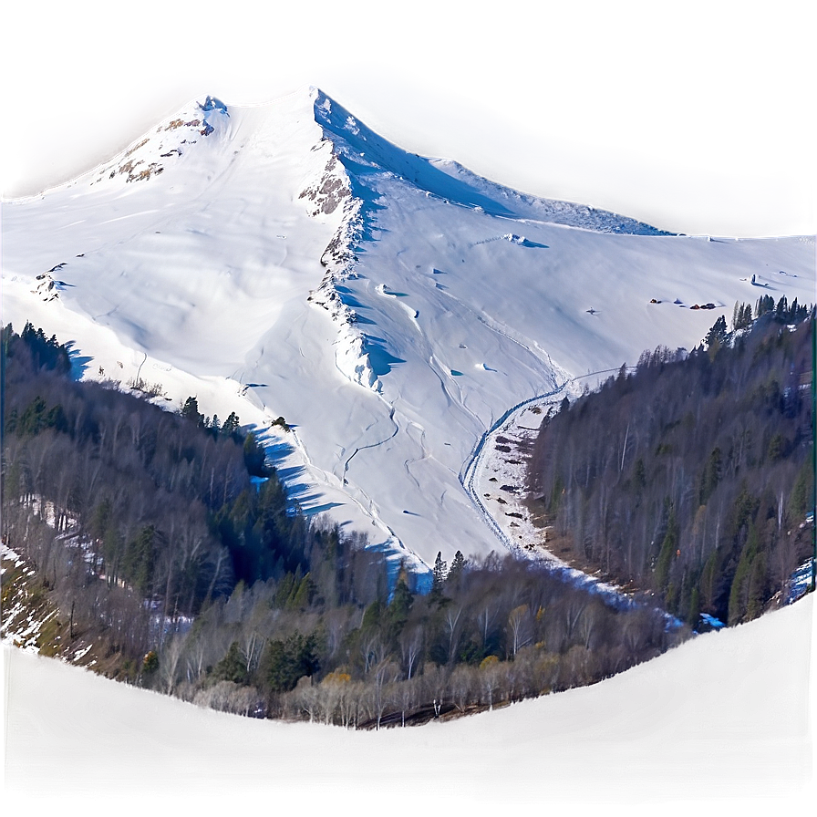 Snowy Mountain Transparent Png 05252024 PNG Image