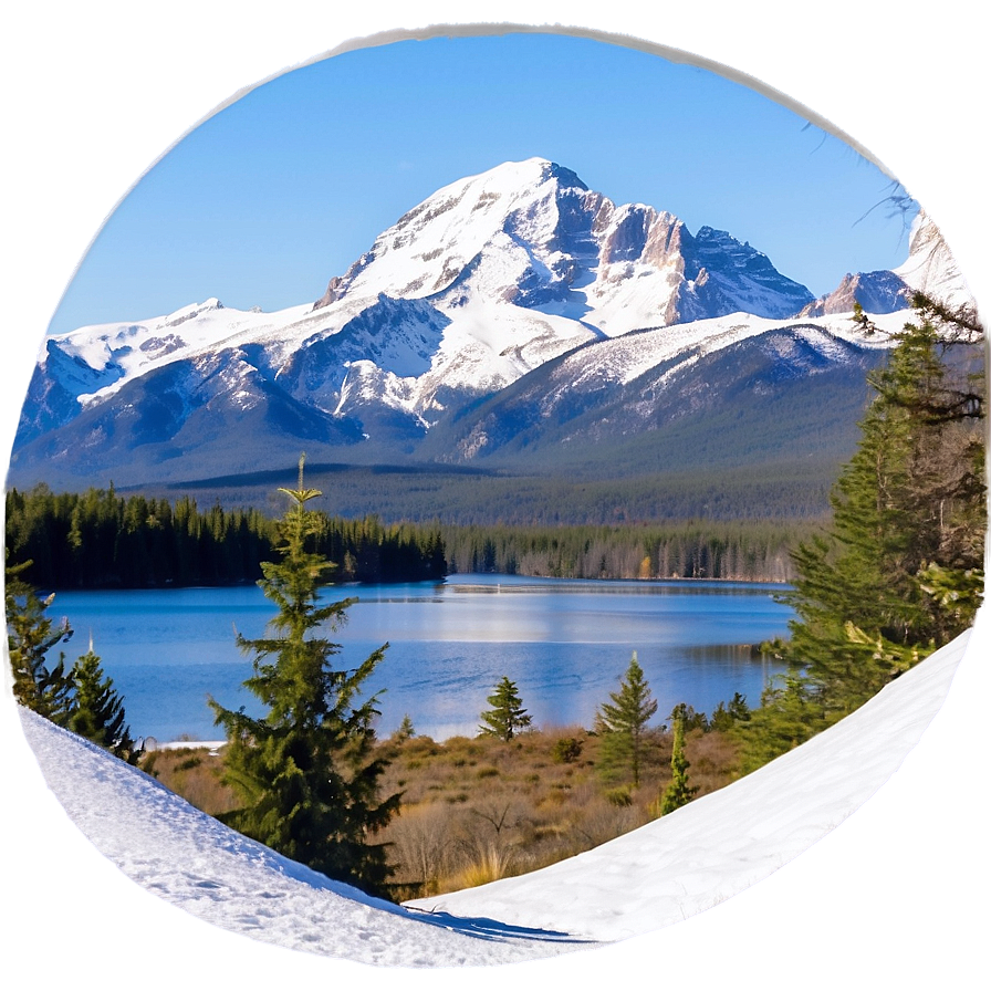 Snowy Mountains Oh The Places You'll Go Png 37 PNG Image