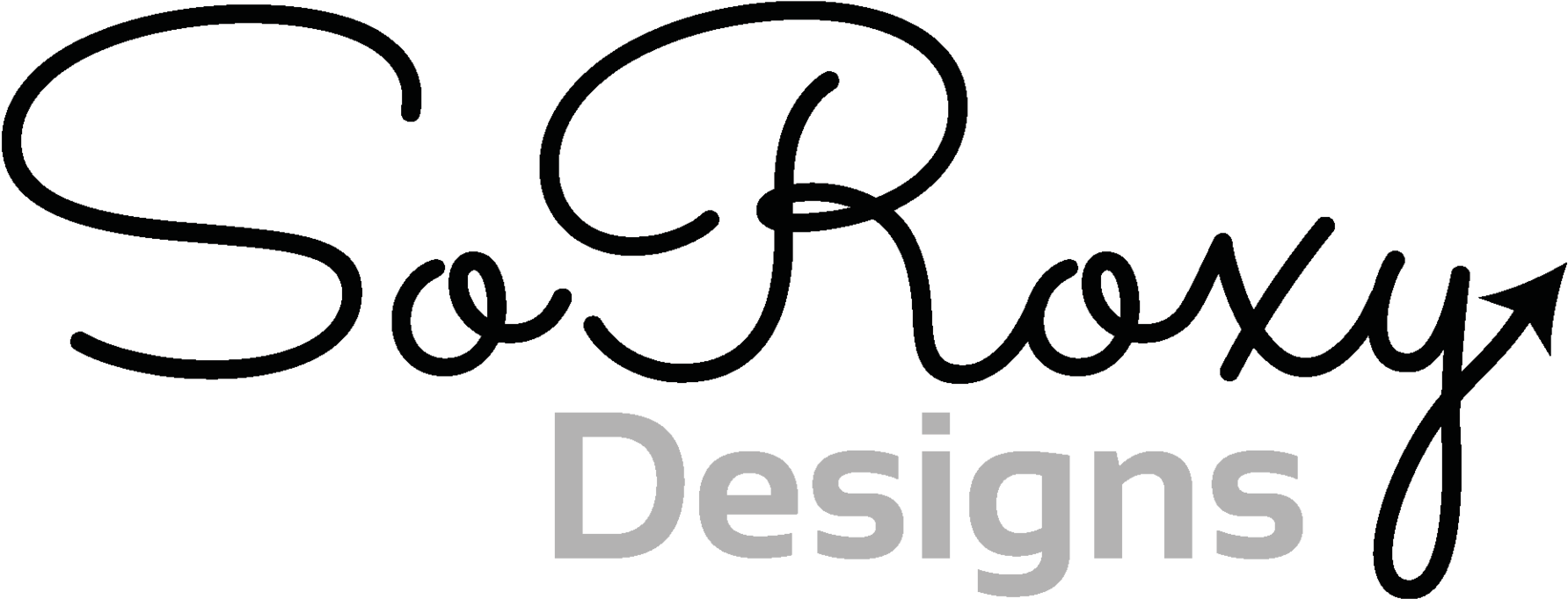 So Roxy Designs Logo PNG Image