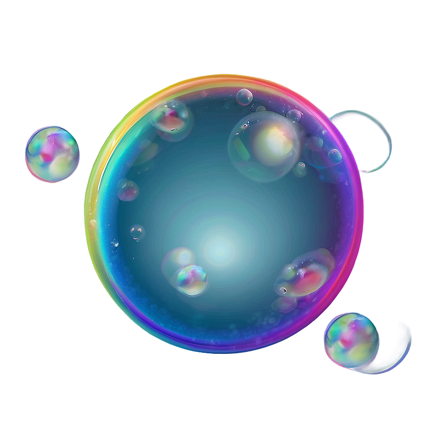 Soap Bubble On Sky Background Png Laa PNG Image