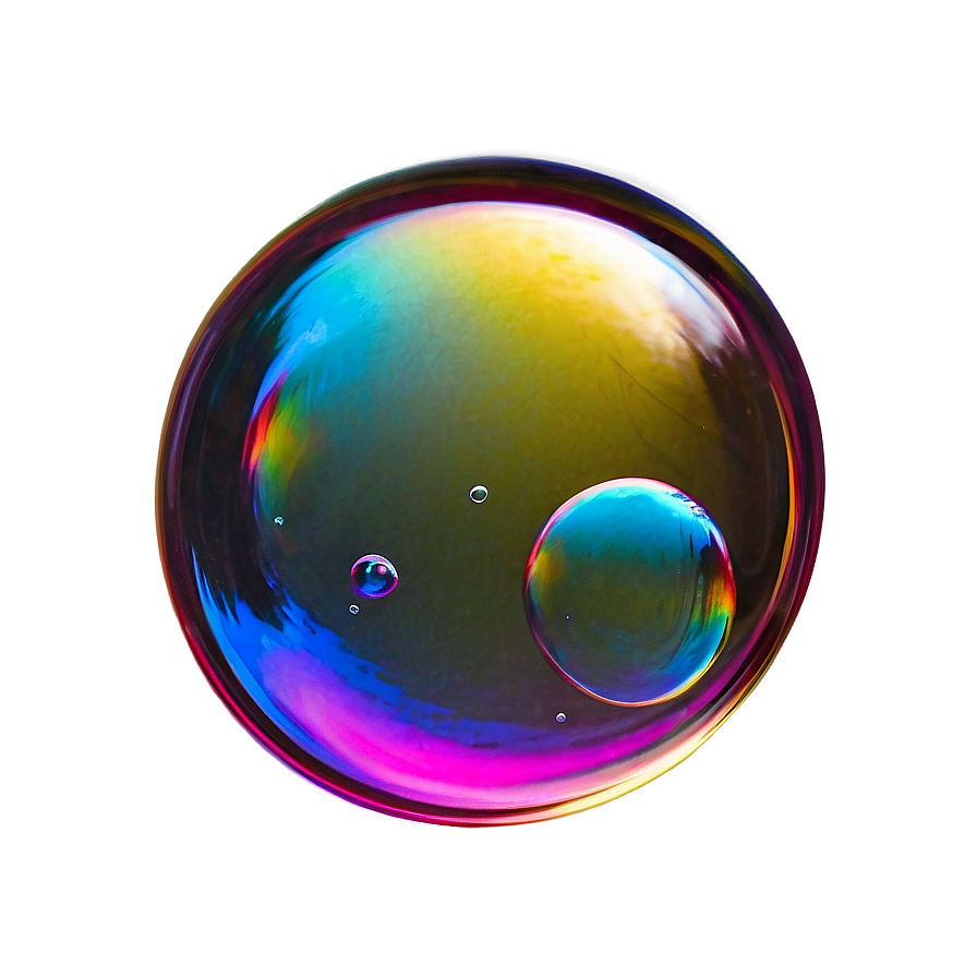 Soap Bubble With Blurry Background Png 19 PNG Image