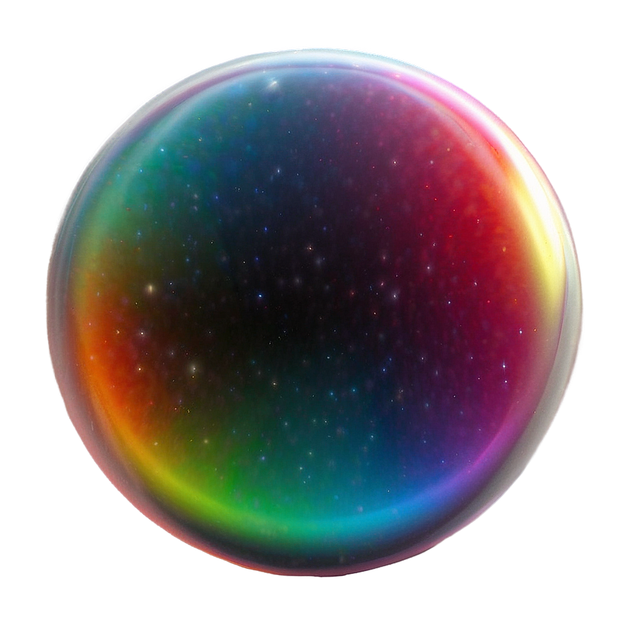 Soap Bubble With Rainbow Colors Png Rmp7 PNG Image