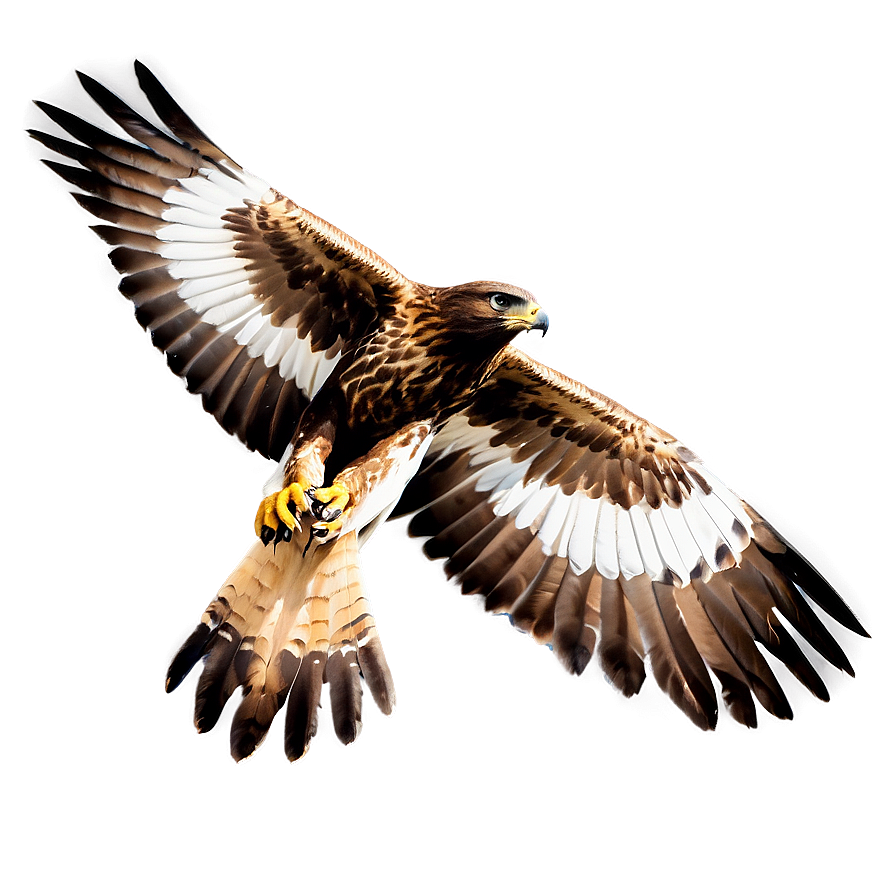 Soaring Hawk Png 12 PNG Image