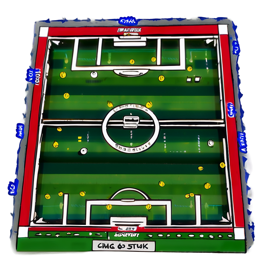 Soccer Pitch Dimensions Png Cpf PNG Image