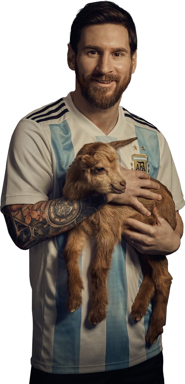 Soccer_ Player_ Holding_ Goat PNG Image