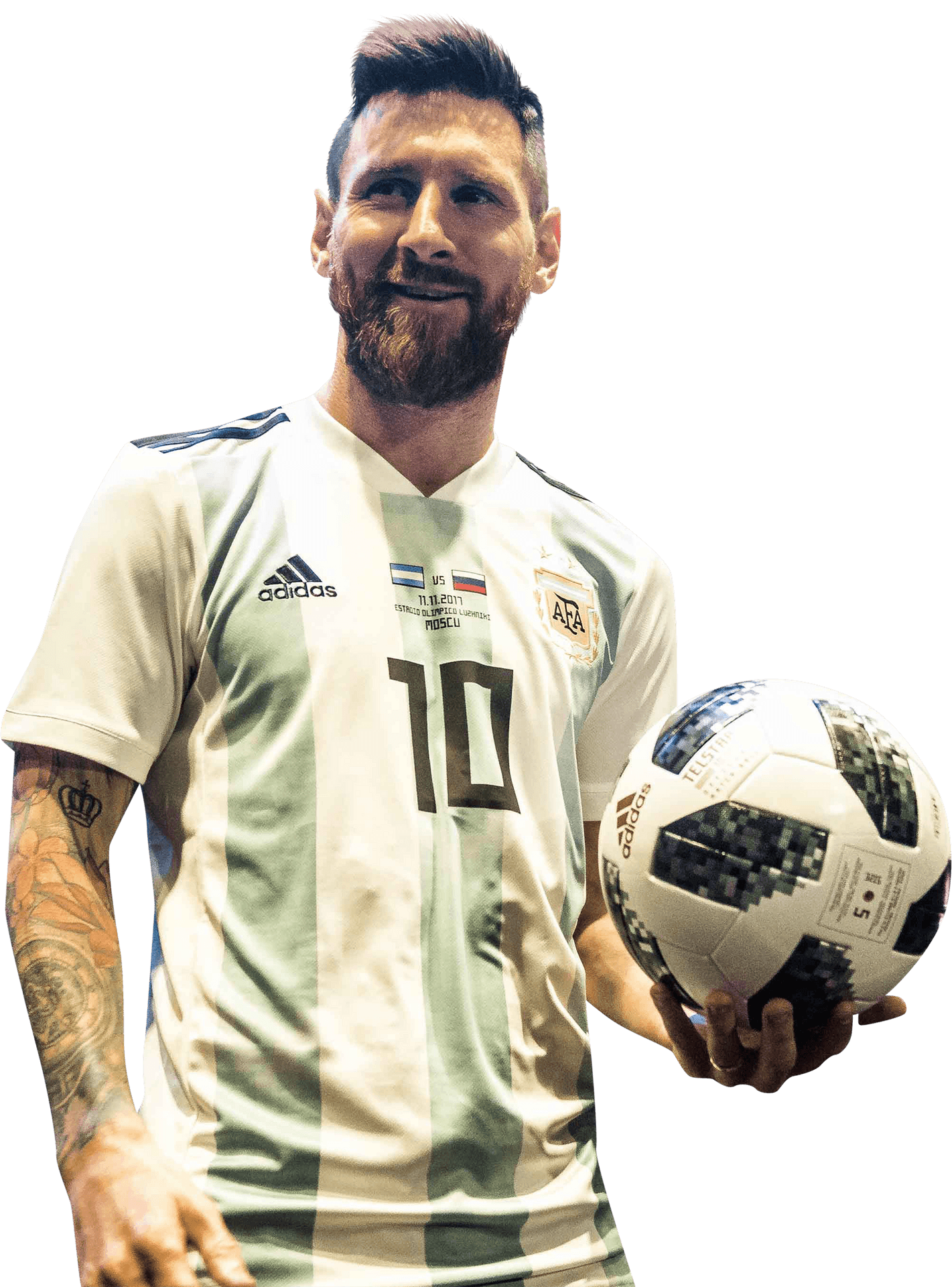 Soccer Player With Ball Number10 PNG Image