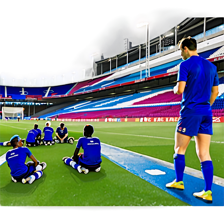 Soccer Stadium Behind The Scenes Crew Png 88 PNG Image