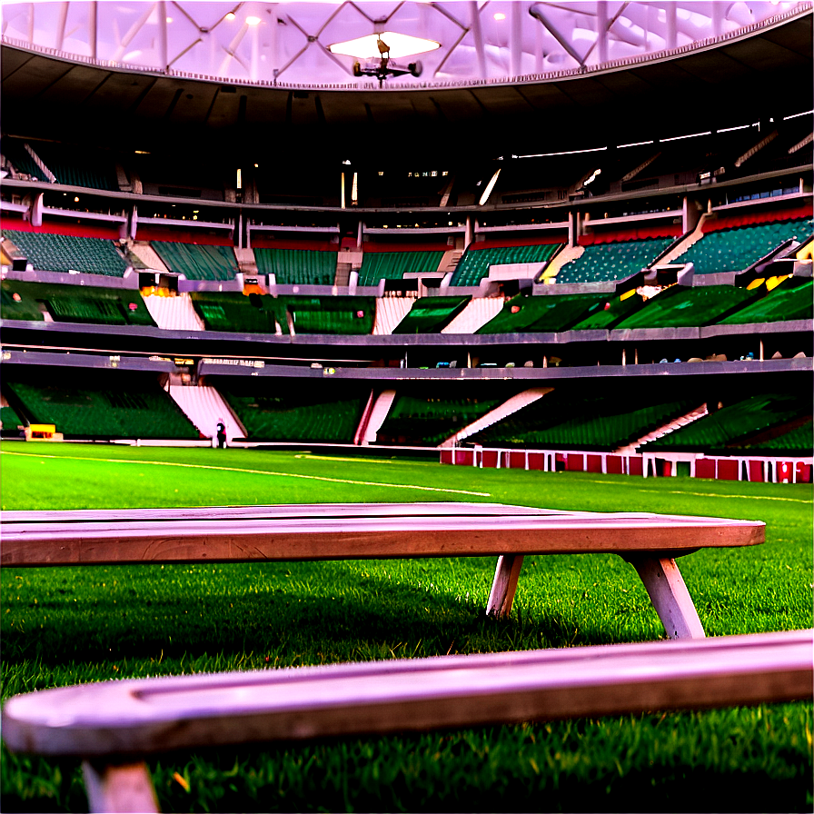 Soccer Stadium Team Bench Png 06252024 PNG Image