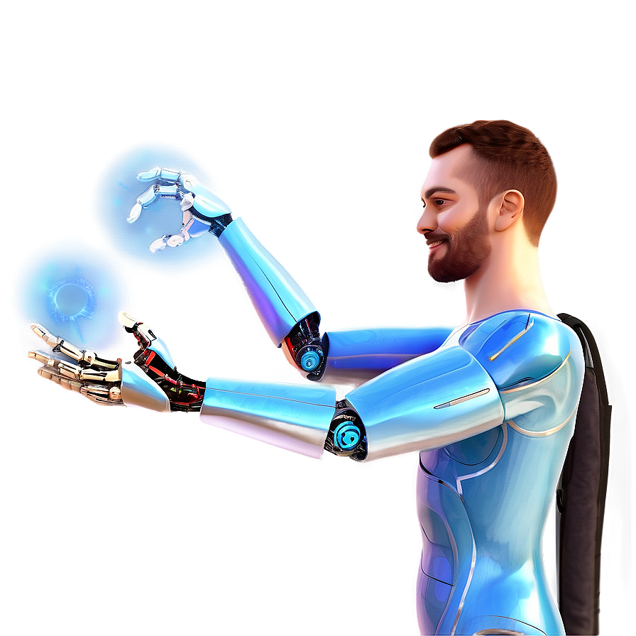 Social Human-robot Interaction Png Lqp69 PNG Image