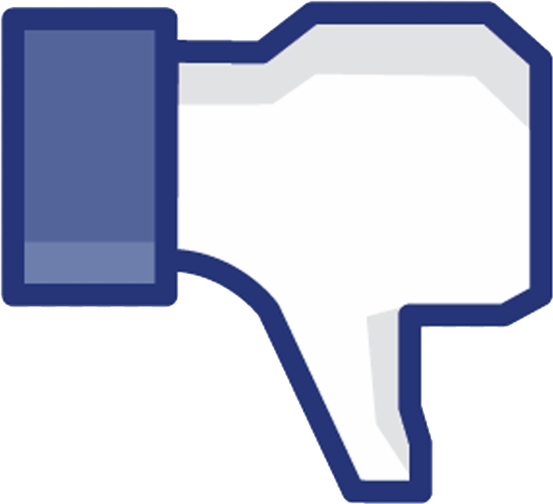 Social Media Dislike Thumb Down PNG Image