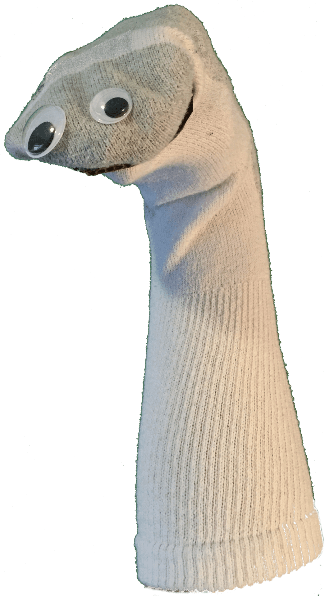 Sock Puppet Smile PNG Image