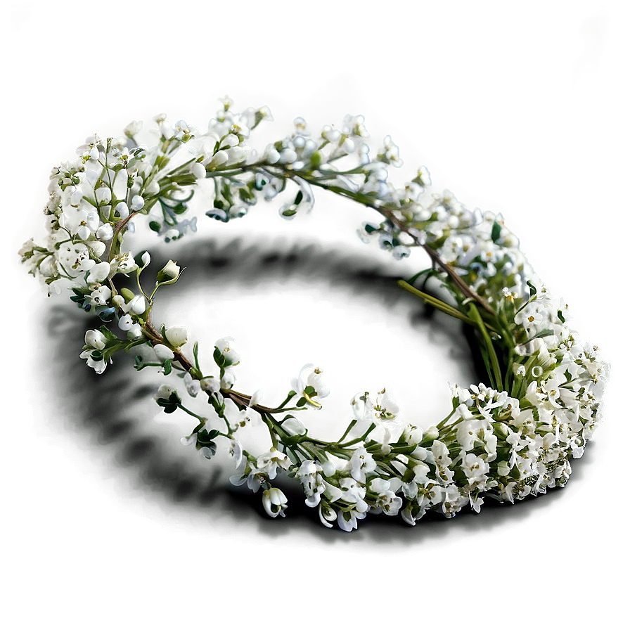 Soft Babys Breath Crown Png 63 PNG Image