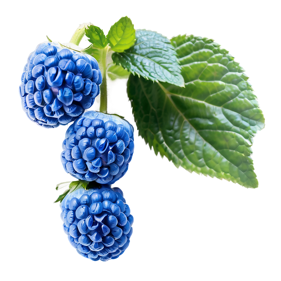 Soft Blue Raspberry Png 43 PNG Image