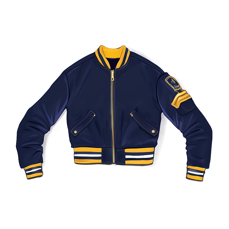 Soft Cotton Bomber Jacket Png 06282024 PNG Image