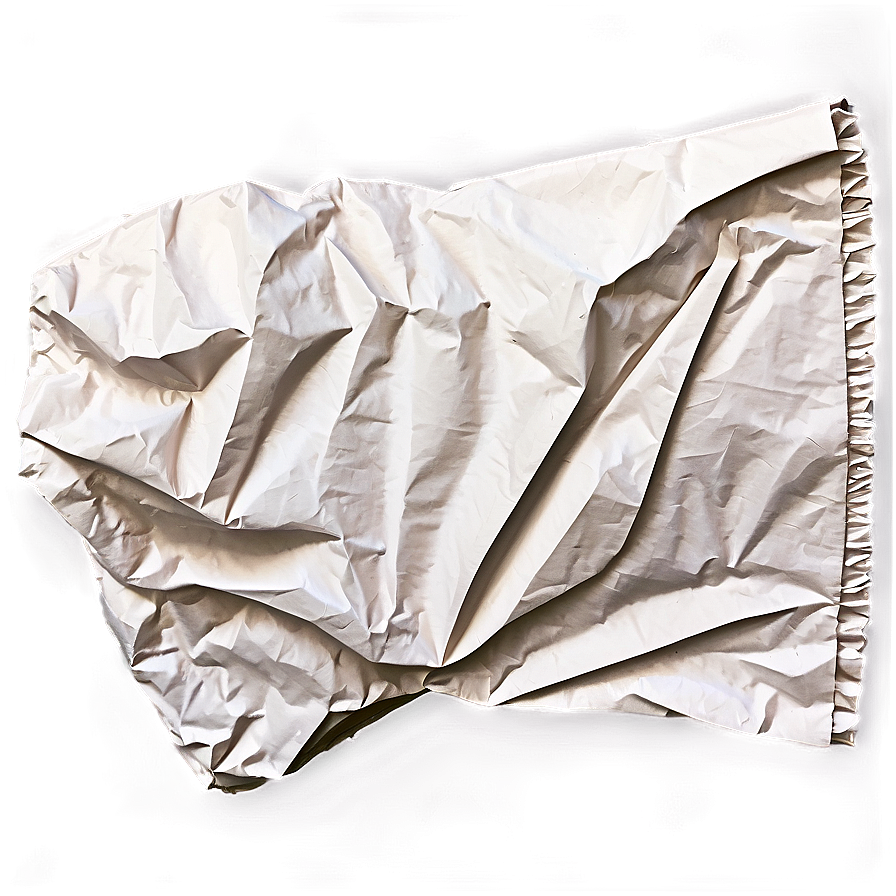 Soft Crumpled Paper Png 05242024 PNG Image