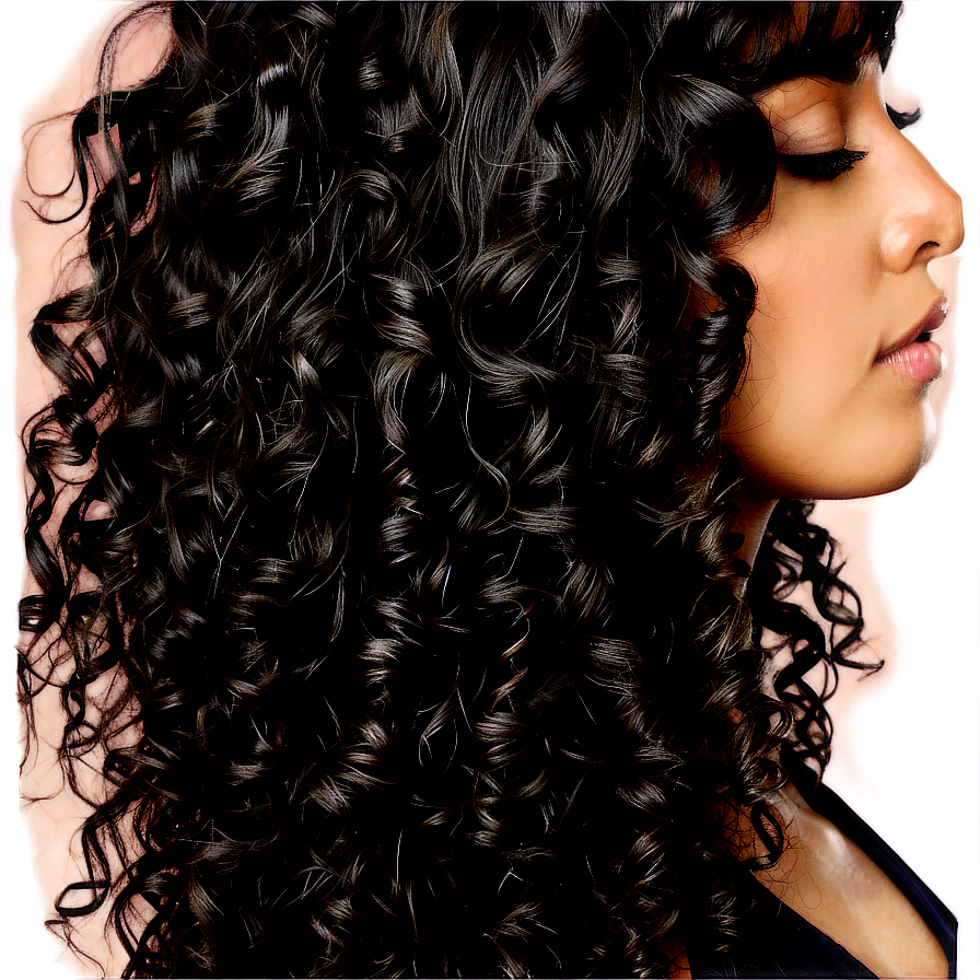 Soft Curly Hair Texture Png 05242024 PNG Image