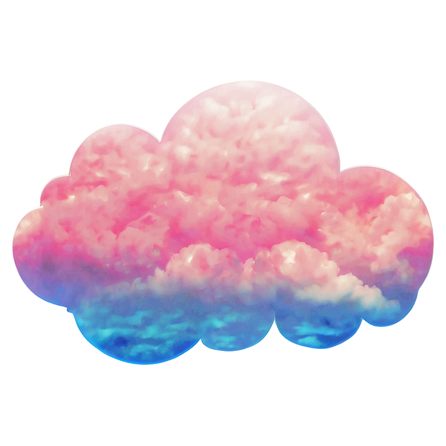 Soft Dream Cloud Design Png 92 PNG Image