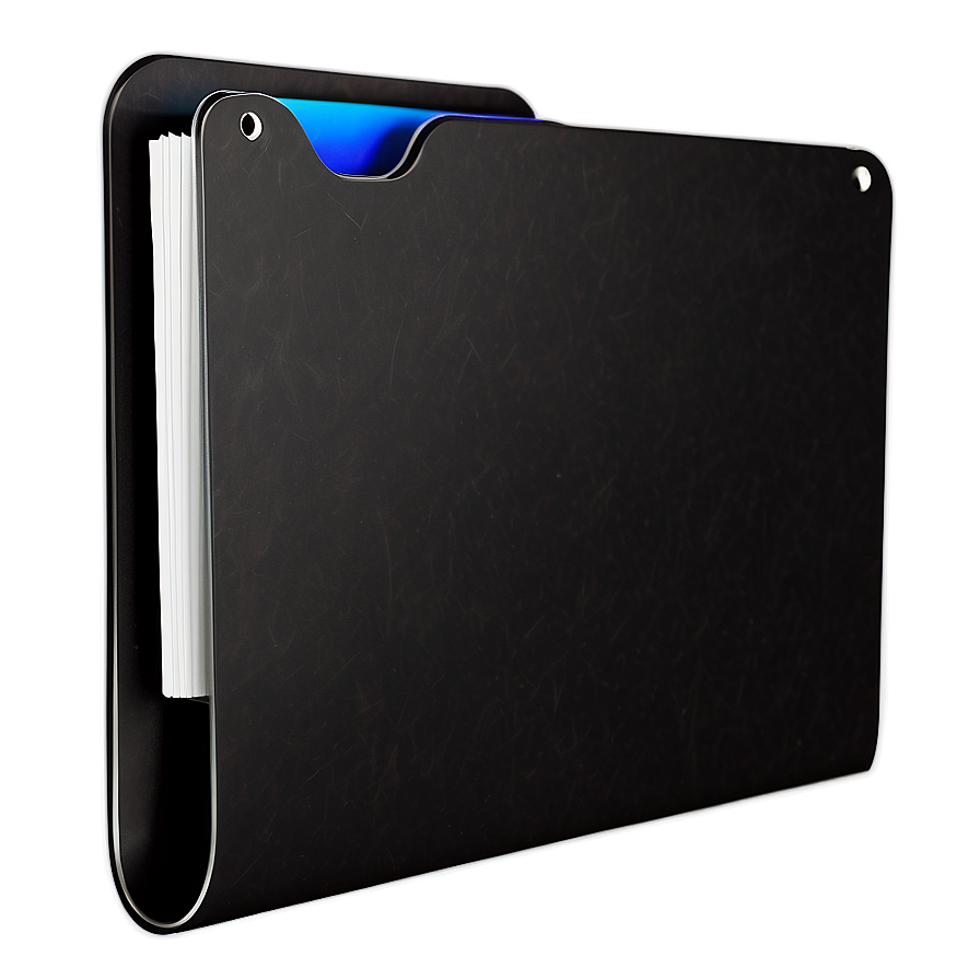 Soft Edge Black Folder Icon Png Fuv84 PNG Image