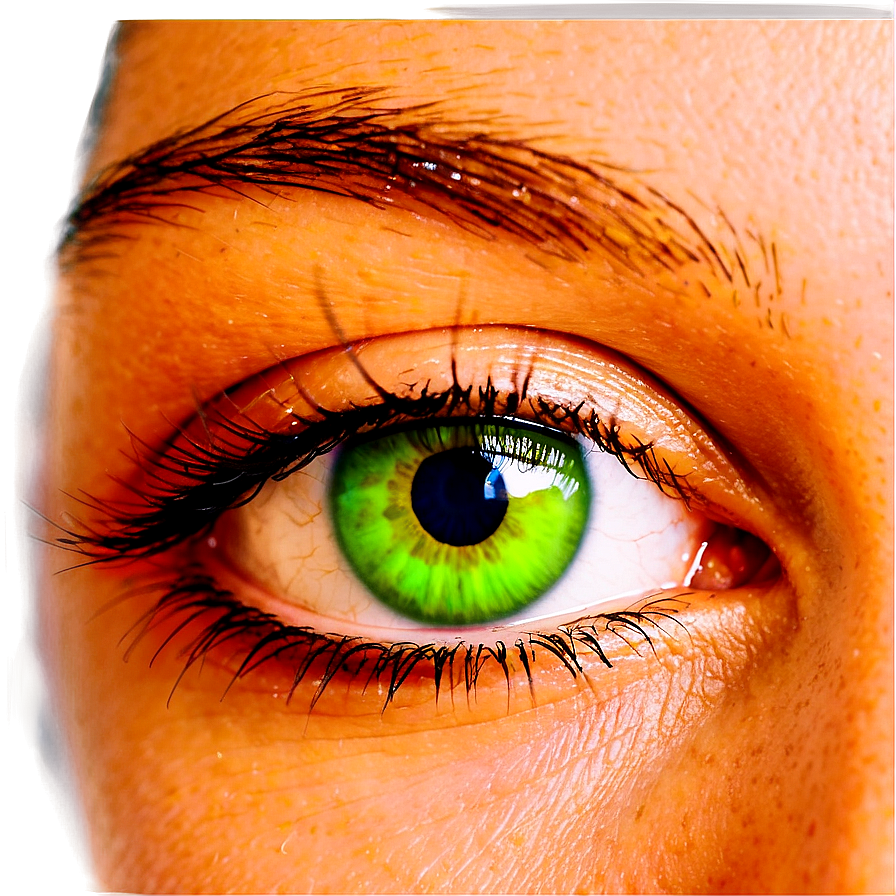 Soft Focus Green Eye Png Jxa PNG Image