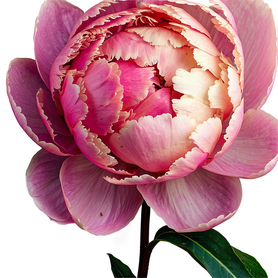 Soft Peony Bloom Png 06252024 PNG Image