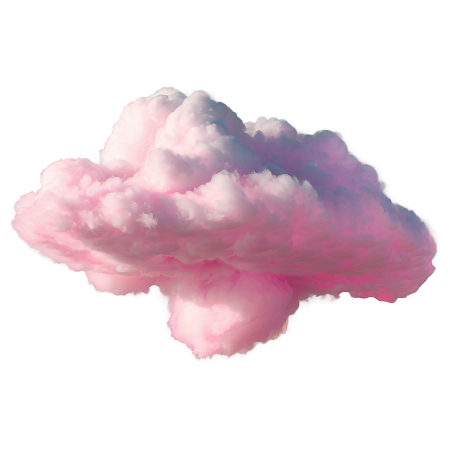 Soft Pink Cloud Formation Png Weh75 PNG Image