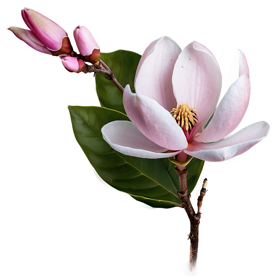 Soft Pink Magnolia Flower Png 06252024 PNG Image