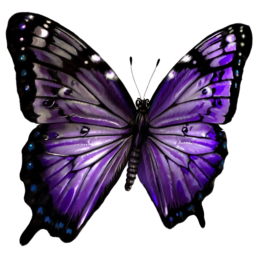 Soft Purple Butterfly Png 46 PNG Image