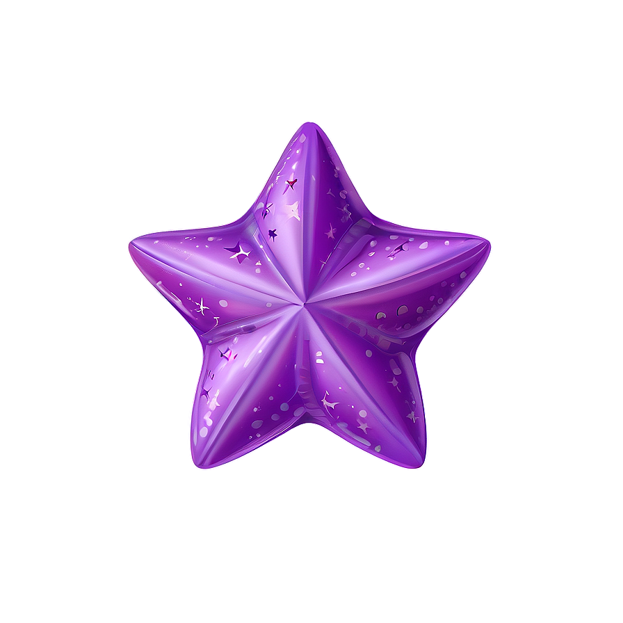 Soft Purple Star Drawing Png 06252024 PNG Image