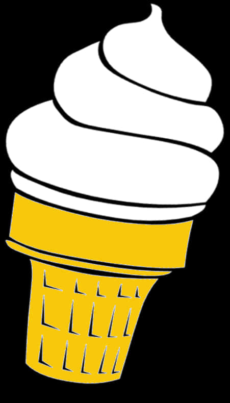 Soft Serve Ice Cream Clipart PNG Image