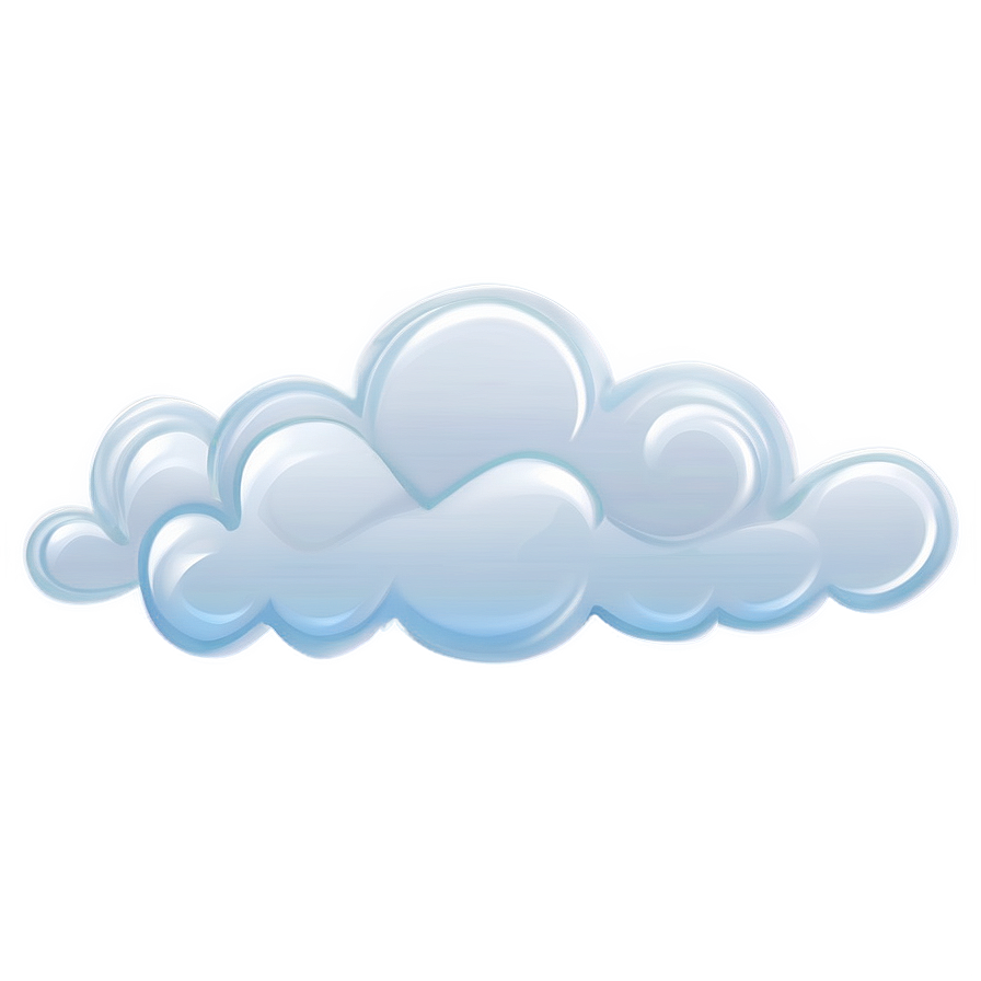 Soft White Cloud Design Png 60 PNG Image