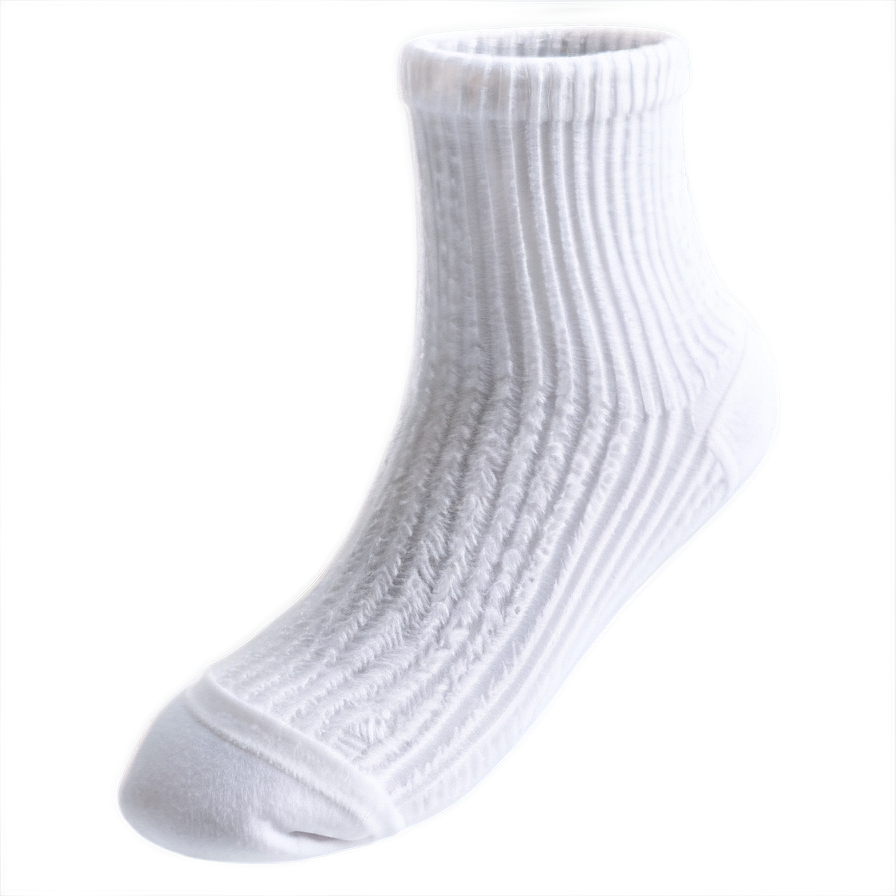 Soft White Socks Png 06272024 PNG Image