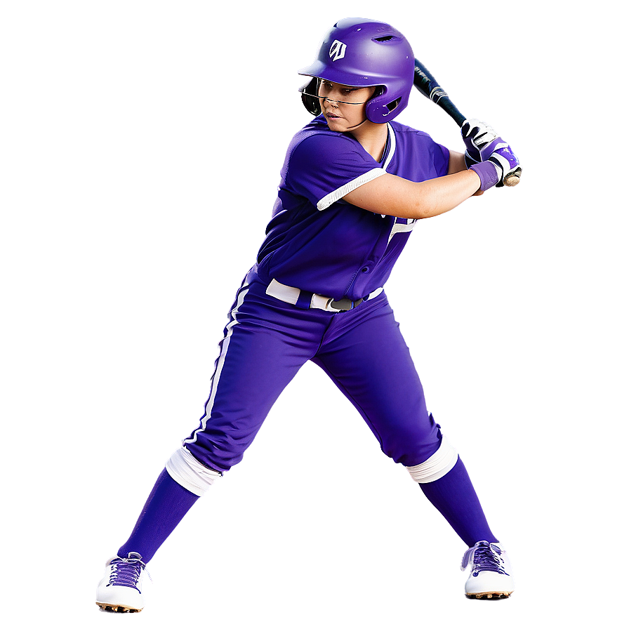 Softball Strikeout Png Bwp PNG Image