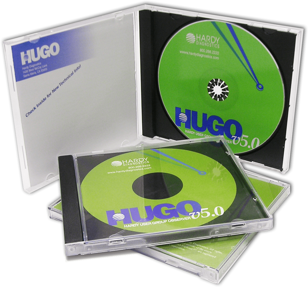 Software C D Cases H U G O Version5 PNG Image